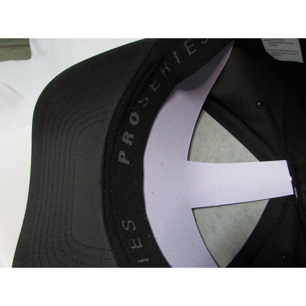 PGA Tour Pro Series Golf Hat Adult Adjustable Black Moisture Wicking - Picture 11 of 11